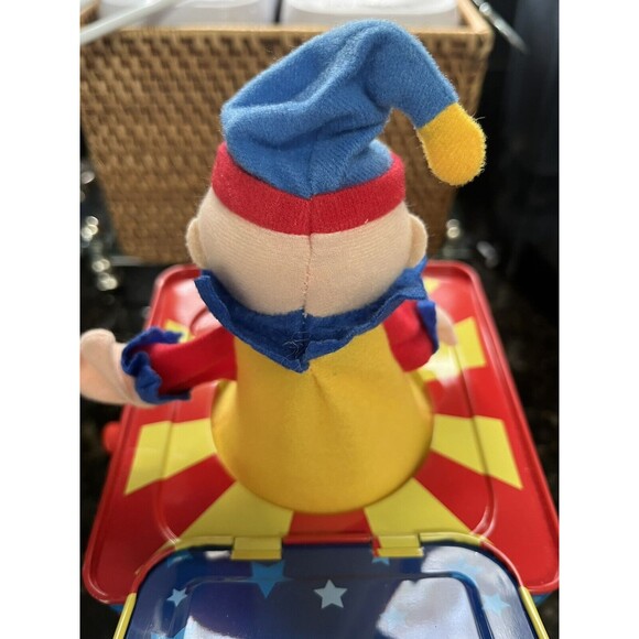 New 2011 Schylling's Silly Circus Jack in the Box Musical Metal Child Toy Animal - Picture 8 of 8
